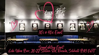 30's & 40's Speed Dating Evening in Knowle