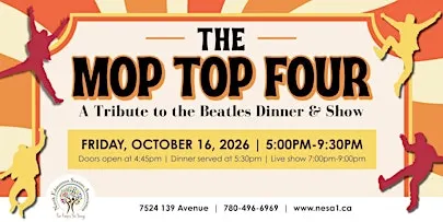 The Mop Top Four : A Tribute to the Beatles Dinner & Show
