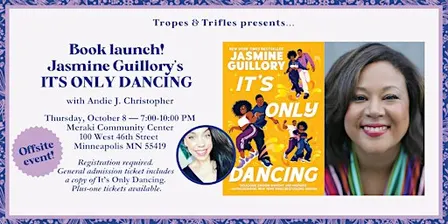 Book release party! Jasmine Guillory's IT'S ONLY DANCING