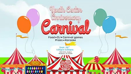 CalPride Education & Youth Equity Drop-in One Year Anniversary Carnival
