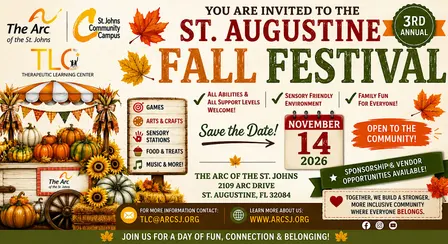 FREE St. Augustine's 3rd Annual Sensory Fall Festival