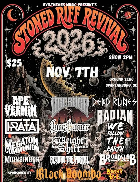 Stoned Riff Revival Sat Nov 7