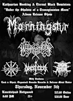 Morningstvr's "Under the Shadow of a Transylvanian Moon" Album Release Show