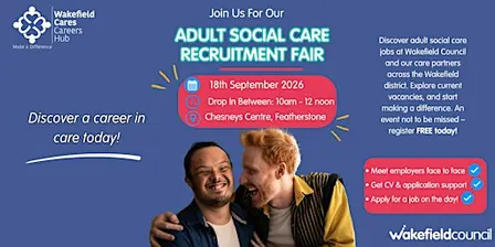 Discover A Career In Adult Social Care - Recruitment Fair