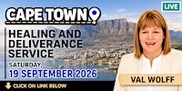 Cape Town Healing & Deliverance Service - Saturday, 19 September 2026