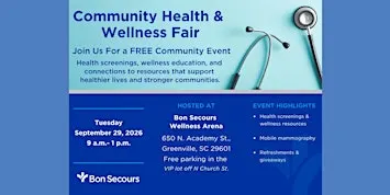 Community Health & Wellness Fair