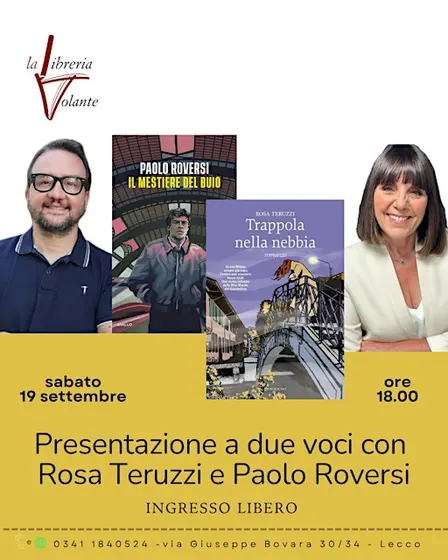 Presentazione a due voci con ROSA TERUZZI e PAOLO ROVERSI