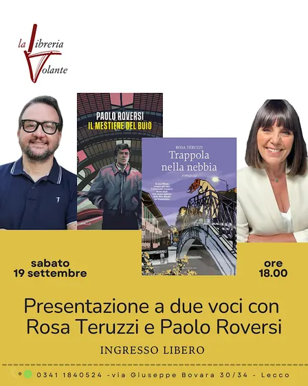Presentazione a due voci con ROSA TERUZZI e PAOLO ROVERSI