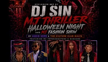 Malta e Ultimate Michael Jackson Halloween Weekend feat DJ SIN