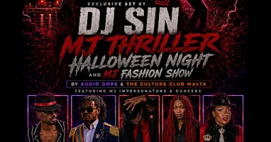Malta e Ultimate Michael Jackson Halloween Weekend feat DJ SIN