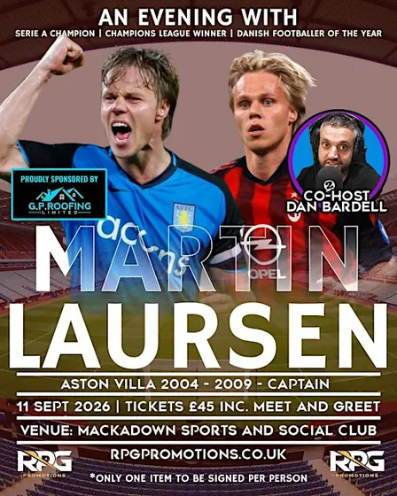 Evening with Martin Laursen