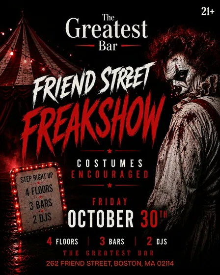 Friend Street Freakshow @ The Greatest Bar
