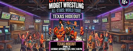 Little Mania Wrestling: Big Action, Tiny Wrestlers! Spring, TX!