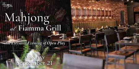 Mahjong Open Play at Fiamma