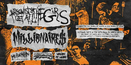 AGATG Halloween Show @ The Vets Hall in Santa Cruz