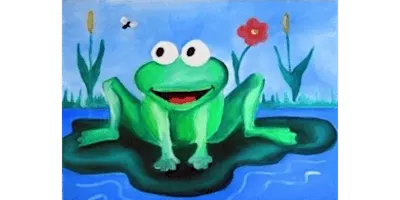Happy Frog - Paint and Sip in Chicago | Classpop!™
