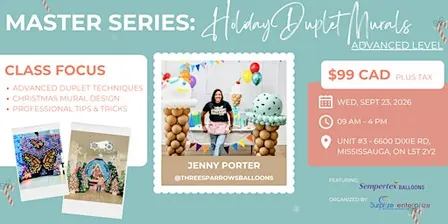 Master Series: Holiday Duplet Murals with Jenny Porter