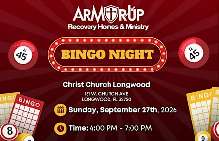 Armor Up Bingo Night