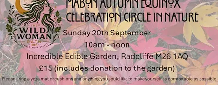 Mabon Autumn Equinox Celebration Circle in Nature