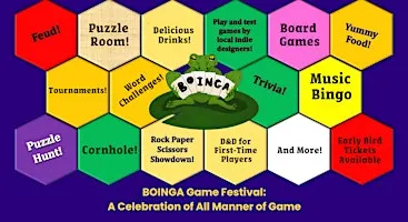 BOINGA Game Festival at Harpoon Brewing in Boston!