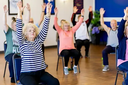 Gentle seated movement for mind and body - Seasonal wellbeing event