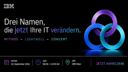 Drei Namen, die jetzt Ihre IT verändern: Mythos - Lightwell - Concert