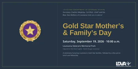 Gold Star Mother's & Family's Day