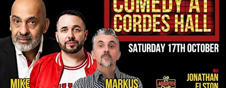 October's Comedy at Cordes Hall