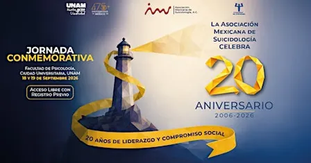 20 ANIVERSARIO ASOCIACIÓN MEXICANA DE SUICIDOLOGÍA
