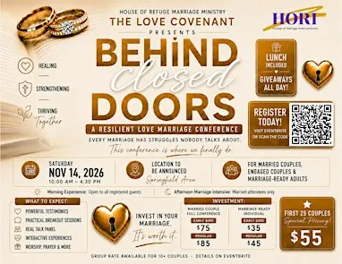 Behind Closed Doors:  A Resilient Love Marriage Conference