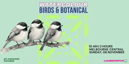 Watercolour Birds & Botanicals