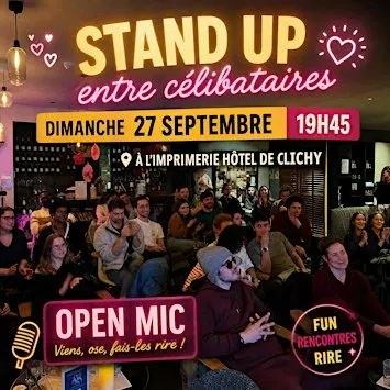 Stand-Up entre célibataires — Rire, c'est déjà séduire