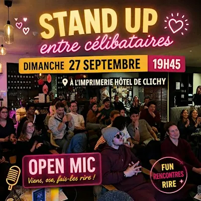 Stand-Up entre célibataires — Rire, c'est déjà séduire
