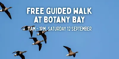 FREE Guided Walk at Botany Bay