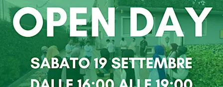 OPEN DAY - PORTE APERTE!