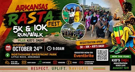 Arkansas Rasta 5k 10k Run/Walk & Fest