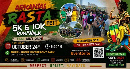 Arkansas Rasta 5k 10k Run/Walk & Fest
