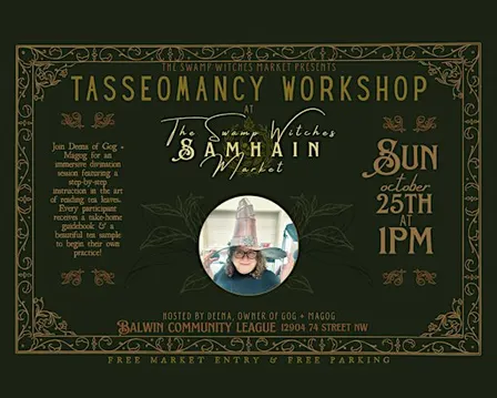 Tasseomancy Workshop hosted by Deena, Owner of Gog + Magog