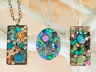 Mosaic Pendants Workshop