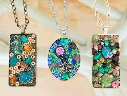 Mosaic Pendants Workshop