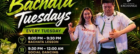 Bachata Tuesdays | Dance Lesson & Social | Salsa, Bachata, Kiz/Zouk