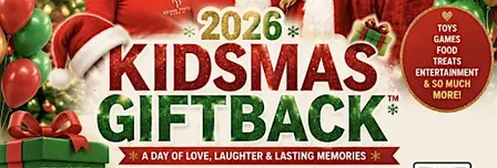 KIDSMAS GIFTBACK™️ 10 YEAR HOLIDAY CELEBRATION