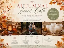 Autumnal Sound Bath Swansea Wellbeing Centre