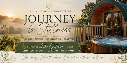 Journey to Stillness – A Luxury Day Retreat of Sound, Nature & Deep Rest