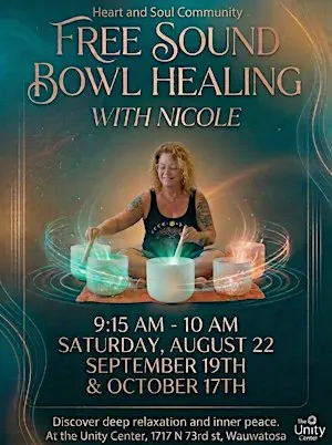 Free Sound Bowl Healing with Nicole