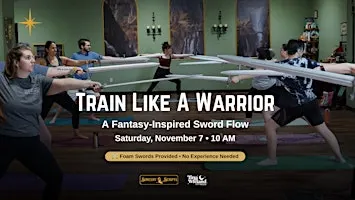 Train Like a Warrior: A Fantasy-Inspired Sword Workout Experience
