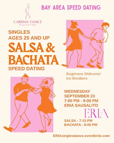 ERIA SALSA & BACHATA | Singles Ages 25 and up