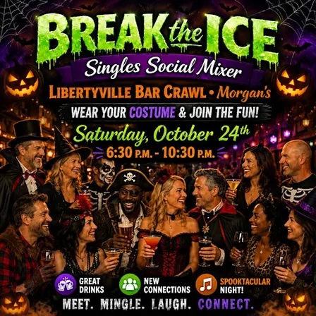 Singles Social Mixer Libertyville, IL Halloween Bar Crawl