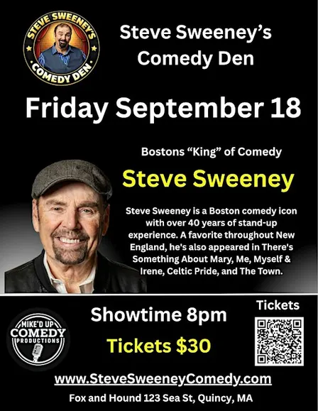 Steve Sweeney at The Comedy Den