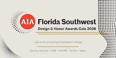 AIA Florida Southwest Design and Honor Awards 2026